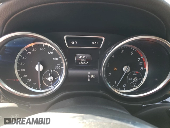 2015 Mercedes-Benz GL-Class GL 450 with VIN 4JGDF6EE6FA613939, listed as a Copart auction lot 65423753 with 131,577 mi miles. Bid and sale history available at carsss.com. Image 9.