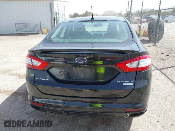 2015 Ford Fusion Titanium with VIN 3FA6P0K99FR268450, listed as a IAAI auction lot 41805513 with 202,009 mi miles. Bid and sale history available at carsss.com. Image 17.