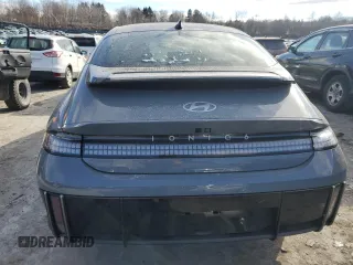 2023 Hyundai IONIQ 6 SEL with VIN KMHM34AC4PA034676, listed as a Copart auction lot 87273334 with 24,148 mi miles and Salvage Title. Bid and sale history available at carsss.com. Image 6.