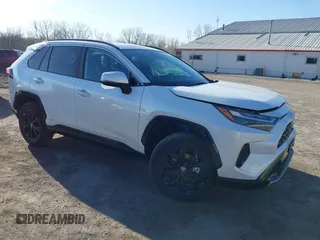 2024 Toyota RAV4 Hybrid SE with VIN 2T3T6RFV6RW073739, listed as a IAAI auction lot 41759843 with 19,492 mi miles and . Bid and sale history available at DreamBid. Image 1.