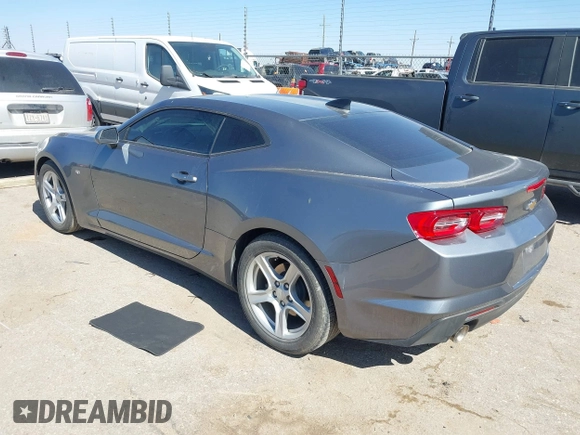 2021 Chevrolet Camaro 1LT with VIN 1G1FB1RX1M0102982, listed as a IAAI auction lot 41636271 with 51,928 mi miles. Bid and sale history available at carsss.com. Image 3.