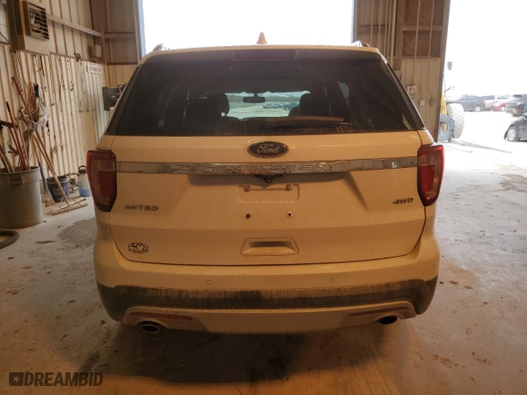 2017 Ford Explorer Limited with VIN 1FM5K8F8XHGC67253, listed as a Copart auction lot 45732485 with 148,112 mi miles and Salvage Title. Bid and sale history available at carsss.com. Image 6.