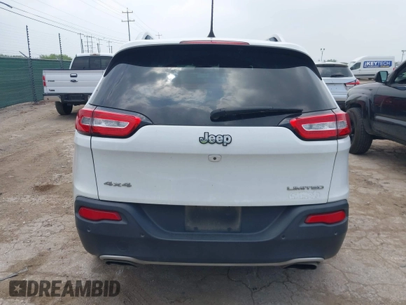 2018 Jeep Cherokee Limited with VIN 1C4PJMDX3JD516924, listed as a IAAI auction lot 42189115 with 111,670 mi miles and . Bid and sale history available at DreamBid. Image 16.