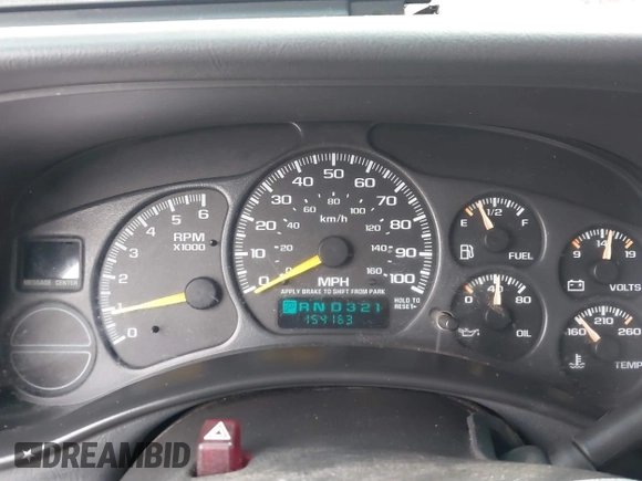 2000 Chevrolet Silverado 1500 with VIN 2GCEC19WXY1357051, listed as a IAAI auction lot 41535946 with 154,163 mi miles and . Bid and sale history available at DreamBid. Image 7.
