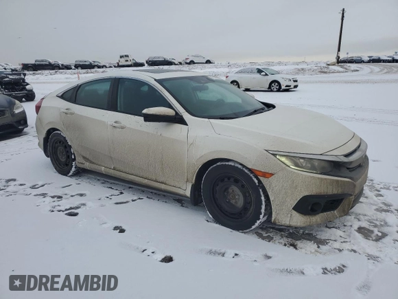 2017 Honda Civic Sedan EX-T with VIN 2HGFC1F48HH103788, listed as a Copart auction lot 87030094 with 157,438 mi miles and Clean Title. Bid and sale history available at carsss.com. Image 4.