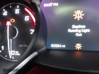 2021 Alfa Romeo Stelvio Ti with VIN ZASPAKBN0M7D02795, listed as a IAAI auction lot 41052309 with 83,584 mi miles. Bid and sale history available at carsss.com. Image 16.