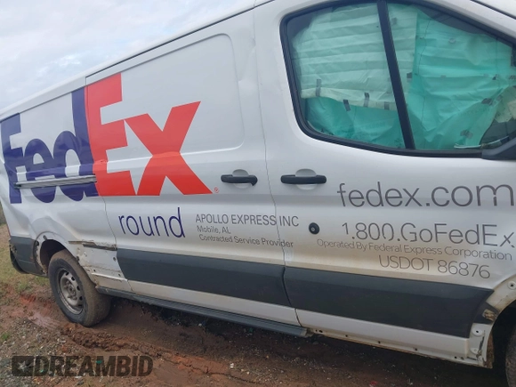 2018 Ford Transit Cargo with VIN 1FTYE2YM3JKA96638, listed as a IAAI auction lot 41319002 with Not Provided miles. Bid and sale history available at carsss.com. Image 13.