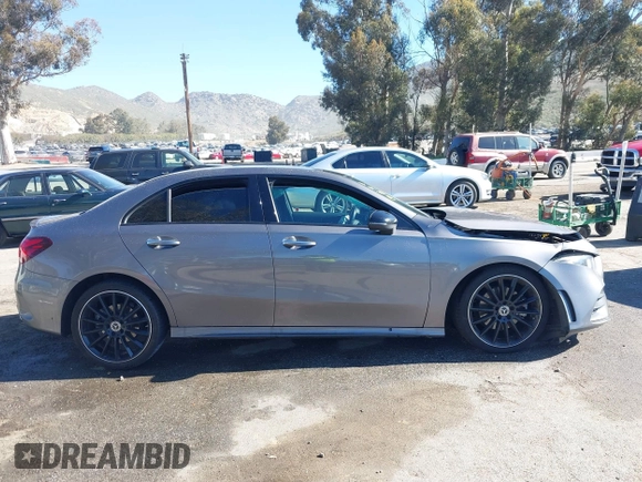 2022 Mercedes-Benz A 220 with VIN W1K3G4EB8NJ348694, listed as a IAAI auction lot 41861300 with 52,596 mi miles and . Bid and sale history available at DreamBid. Image 12.