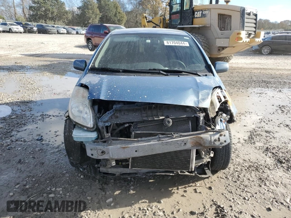 2011 Toyota Yaris with VIN JTDJT4K36B5337336, listed as a Copart auction lot 81704044 with 126,343 mi miles and Salvage Title. Bid and sale history available at carsss.com. Image 5.