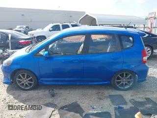 2007 Honda Fit Sport with VIN JHMGD386X7S029838, listed as a IAAI auction lot 41942513 with 141,612 mi miles. Bid and sale history available at carsss.com. Image 14.