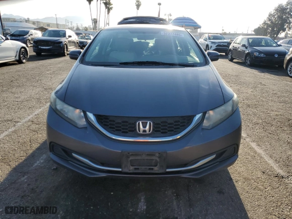 2015 Honda Civic Sedan LX with VIN 2HGFB2F52FH549143, listed as a Copart auction lot 52337485 with 194,936 mi miles and Salvage Title. Bid and sale history available at carsss.com. Image 5.