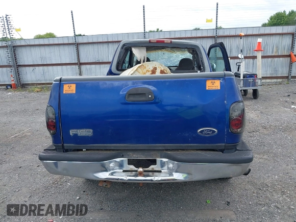 1998 Ford F-150 XL with VIN 2FTZX0722WCA65198, listed as a IAAI auction lot 42145451 with 188,529 mi miles and . Bid and sale history available at DreamBid. Image 14.