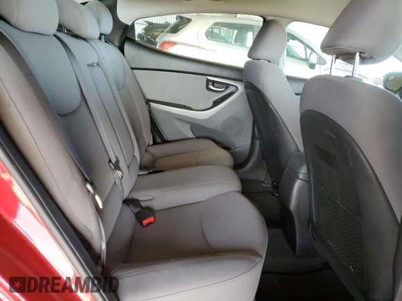 2014 Hyundai Elantra SE with VIN 5NPDH4AE7EH502722, listed as a Copart auction lot 61761715 with 74,791 mi miles and Salvage title. Bid and sale history available at DreamBid. Image 10.