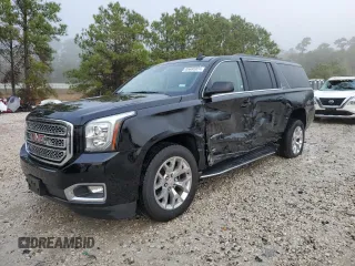 2017 GMC Yukon XL SLT with VIN 1GKS1GKC3HR343967, listed as a Copart auction lot 85680984 with 61,016 mi miles and Salvage Title. Bid and sale history available at carsss.com. Image 1.