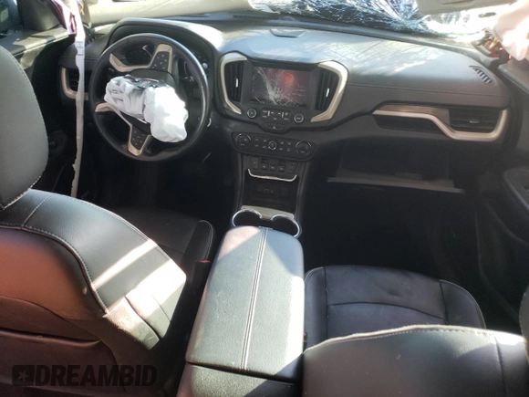 2018 GMC Terrain Denali with VIN 3GKALSEX4JL300310, listed as a Copart auction lot 43460835 with Not Provided miles and Salvage Title. Bid and sale history available at DreamBid. Image 8.