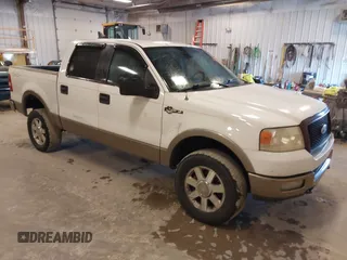 2005 Ford F-150 XLT with VIN 1FTPW14595KF12361, listed as a IAAI auction lot 41851791 with 140,015 mi miles. Bid and sale history available at carsss.com. Image 1.