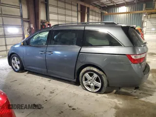 2013 Honda Odyssey Touring with VIN 5FNRL5H95DB012005, listed as a Copart auction lot 46259115 with 195,534 mi miles and Salvage Title. Bid and sale history available at carsss.com. Image 2.