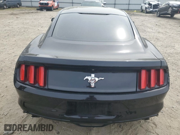 2017 Ford Mustang V6 with VIN 1FA6P8AM5H5271176, listed as a Copart auction lot 48754635 with 91,658 mi miles and Salvage Title. Bid and sale history available at carsss.com. Image 6.