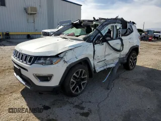 2017 Jeep Compass Limited z VIN 3C4NJDCB9HT664979, wystawiony jako Copart lot #56925065 z przebiegiem 62 777 mil mil oraz Szkoda całkowita • Salvage title. Historia ofert i sprzedaży dostępna na DreamBid. Obrazek 1.