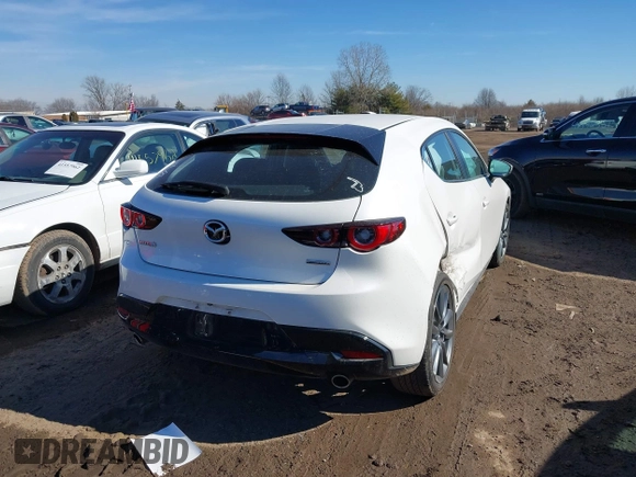 2023 Mazda 3 S Select with VIN JM1BPAKM9P1615449, listed as a IAAI auction lot 41576896 with 27,712 mi miles and . Bid and sale history available at DreamBid. Image 16.