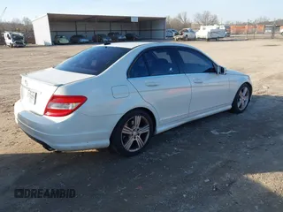 2011 Mercedes-Benz C 350 Sport with VIN WDDGF5GB4BF531712, listed as a IAAI auction lot 41461042 with 165,746 mi miles and . Bid and sale history available at DreamBid. Image 4.