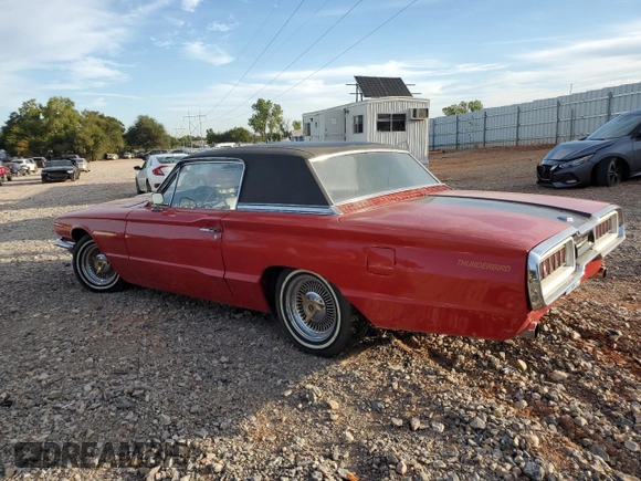 1966 Ford Thunderbird with VIN 6Y87Q106158, listed as a Copart auction lot 73589014 with 73,102 mi miles and Clean Title. Bid and sale history available at DreamBid. Image 2.