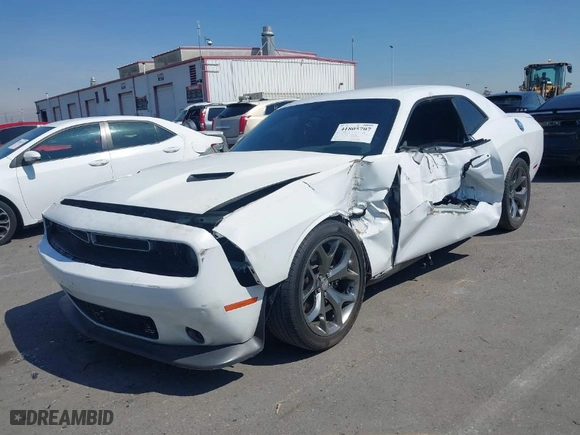2016 Dodge Challenger SXT with VIN 2C3CDZAG6GH345819, listed as a IAAI auction lot 41805707 with 84,845 mi miles. Bid and sale history available at carsss.com. Image 2.