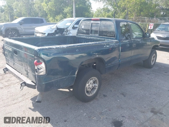 1998 Dodge Dakota with VIN 1B7FL22P3WS694381, listed as a IAAI auction lot 41930575 with 236,444 mi miles. Bid and sale history available at carsss.com. Image 4.