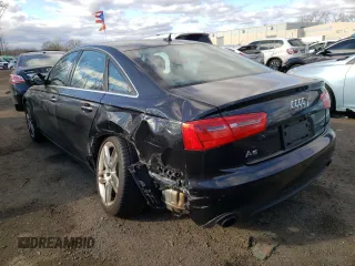 2015 Audi A6 2.0T Premium Plus with VIN WAUGFAFC3FN004928, listed as a Copart auction lot 37121273 with 160,887 mi miles. Bid and sale history available at carsss.com. Image 2.