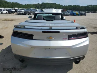 2016 Chevrolet Camaro 2LT with VIN 1G1FD3DS1G0161231, listed as a Copart auction lot 65460884 with 0 mi miles and Salvage Title. Bid and sale history available at carsss.com. Image 6.