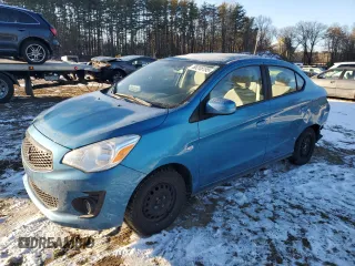2020 Mitsubishi Mirage G4 ES with VIN ML32F3FJ4LHF07889, listed as a Copart auction lot 88248195 with 47,204 mi miles and Salvage Title. Bid and sale history available at carsss.com. Image 1.