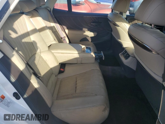 2020 Lexus LS 500 z VIN JTHD51FF4L5012839, wystawiony jako Copart lot #74348624 z przebiegiem Nie podano mil oraz Nie do naprawy • Non repairable. Historia ofert i sprzedaży dostępna na DreamBid. Obrazek 10.