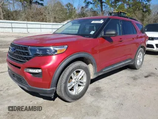 2020 Ford Explorer XLT with VIN 1FMSK7DH7LGA43348, listed as a Copart auction lot 46644985 with 102,969 mi miles and Salvage Title. Bid and sale history available at carsss.com. Image 1.