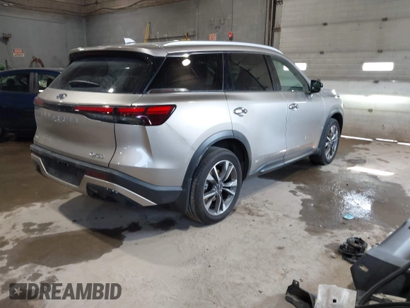 2024 Infiniti QX60 Luxe с VIN 5N1DL1FS2RC342984, выставлен на аукционе IAAI как лот 41435087 с пробегом 18 142 миль миль и . История ставок и продаж доступна на DreamBid. Изображение 4.