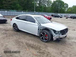 2021 Honda Accord Sport with VIN 1HGCV2F38MA011695, listed as a IAAI auction lot 42245415 with 79,075 mi miles and . Bid and sale history available at DreamBid. Image 1.