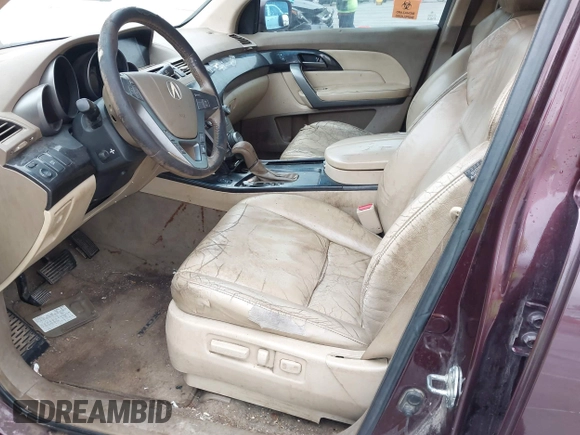 2009 Acura MDX Tech Pkg with VIN 2HNYD28649H532527, listed as a IAAI auction lot 41185878 with 1 mi miles. Bid and sale history available at carsss.com. Image 5.
