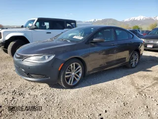 2015 Chrysler 200 S with VIN 1C3CCCDG9FN601579, listed as a Copart auction lot 55183085 with 119,010 mi miles and Clean Title. Bid and sale history available at carsss.com. Image 1.