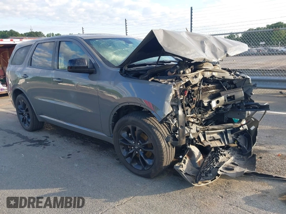 2021 Dodge Durango GT Plus z VIN 1C4RDHDG4MC750121, wystawiony jako IAAI lot #42160722 z przebiegiem 87 321 mil mil oraz . Historia ofert i sprzedaży dostępna na DreamBid. Obrazek 1.