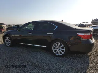 2007 Lexus LS 460 with VIN JTHBL46F275048355, listed as a Copart auction lot 62407725 with 206,881 mi miles and Clean title. Bid and sale history available at DreamBid. Image 2.