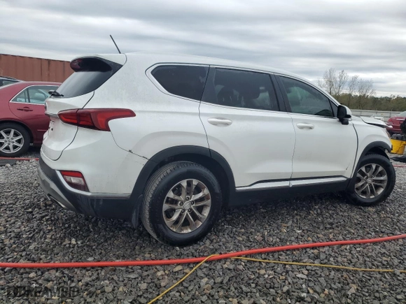 2019 Hyundai Santa Fe SE with VIN 5NMS23AD6KH096824, listed as a Copart auction lot 80300854 with 120,181 mi miles and Non Repairable. Bid and sale history available at carsss.com. Image 3.