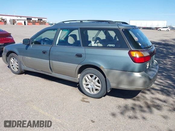 2002 Subaru Legacy Outback with VIN 4S3BH665327605924, listed as a IAAI auction lot 42175046 with 200,857 mi miles and . Bid and sale history available at DreamBid. Image 3.
