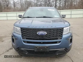 2018 Ford Explorer Sport z VIN 1FM5K8GT6JGC60079, wystawiony jako Copart lot #47173625 z przebiegiem Nie podano mil oraz Szkoda całkowita • Salvage title. Historia ofert i sprzedaży dostępna na DreamBid. Obrazek 5.