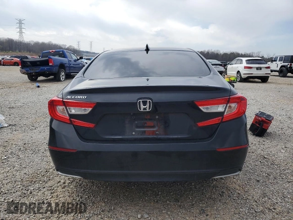 2018 Honda Accord EX with VIN 1HGCV1F42JA206853, listed as a Copart auction lot 48052095 with 145,599 mi miles and Salvage Title. Bid and sale history available at DreamBid. Image 6.