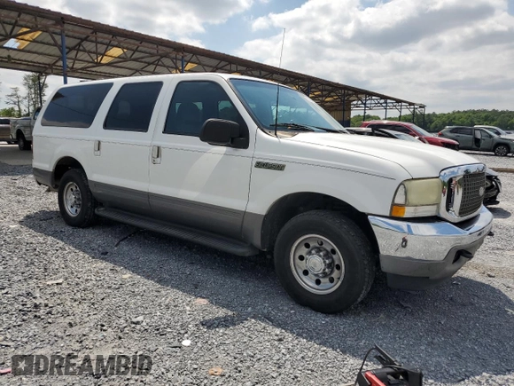 2002 Ford Excursion Special Serv с VIN 1FMNU40L52ED66291, выставлен на аукционе Copart как лот 53526995 с пробегом 200 794 миль миль и Списание • Salvage title. История ставок и продаж доступна на DreamBid. Изображение 4.