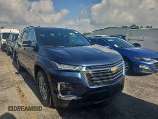 2022 Chevrolet Traverse LT Cloth with VIN 1GNEVGKW1NJ152685, listed as a IAAI auction lot 42241241 with 68,496 mi miles and . Bid and sale history available at DreamBid. Image 1.