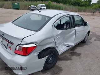 2024 Mitsubishi Mirage ES with VIN ML32FUFJ9RHF09183, listed as a IAAI auction lot 42383723 with 480 mi miles and . Bid and sale history available at DreamBid. Image 6.