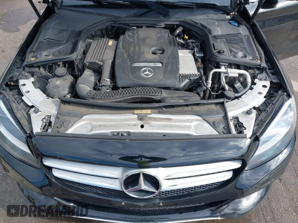 2018 Mercedes-Benz C 300 with VIN WDDWF4KB2JR341272, listed as a IAAI auction lot 41650381 with 74,216 mi miles and . Bid and sale history available at DreamBid. Image 10.