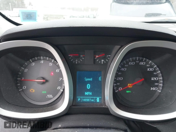 2012 Chevrolet Equinox LT w/1LT with VIN 2GNFLEEK7C6150165, listed as a IAAI auction lot 41739410 with 148,987 mi miles. Bid and sale history available at carsss.com. Image 7.