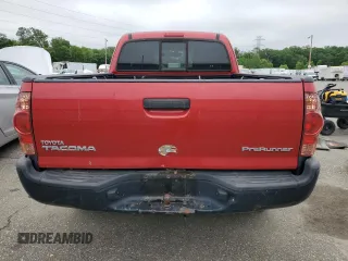 2015 Toyota Tacoma PreRunner with VIN 5TFTX4GNXFX045089, listed as a Copart auction lot 61081205 with 59,153 mi miles and Salvage title. Bid and sale history available at DreamBid. Image 6.