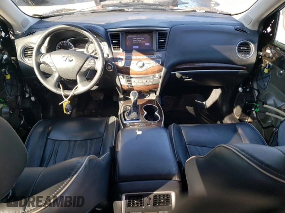 2019 Infiniti QX60 Luxe z VIN 5N1DL0MM1KC561598, wystawiony jako Copart lot #46123045 z przebiegiem 91 619 mil mil oraz Szkody całkowita. Historia ofert i sprzedaży dostępna na DreamBid. Obrazek 8.